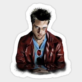 Tyler Durden Stare Sticker